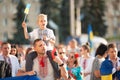 March of vishivanok, ukrainian national ethnic clothes