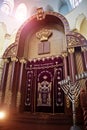 Kharkiv, Ukraine - December 17, 2014: Kharkiv Choral Synagogue interior