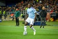 KHARKIV, UKRAINE - September 18, 2019: Benjamin Mendy  during the UEFA Champions League match between Shakhtar Donetsk vs Royalty Free Stock Photo