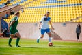 Football match of Women Professional league of Ukraine Zhitlobud-2 - Karpaty