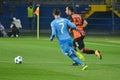 KHARKIV, UKRAINE - September 13, 2017: Jose Callejon (C) during