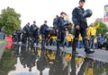 Fan-march of Ukrainian National Football Team supporters in Kharkiv