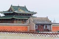 Temples of Erdene Zuu Monastery Royalty Free Stock Photo