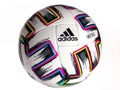 Kharkov, Ukraine - June 11,2021: soccer ball EURO 2020 Adidas Uniforia PRO SALA, designed for games on hard surfaces of indoor