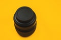 Kharkov, Ukraine - March 7, 2021: Back side of Canon lens with bayonet mount cup Royalty Free Stock Photo