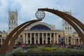 Kharkov, Ukraine, station building Royalty Free Stock Photo
