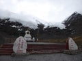Kharola glacier himalayas Tibet Royalty Free Stock Photo