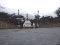 Kharola glacier himalayas Tibet Royalty Free Stock Photo