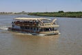 Khartoum / Sudan - 18 Feb 2017: The ship on Nile River, Khartoum, Sudan