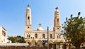 Facade of  the Coptic Orthodox Church at Khartoum, Sudan Royalty Free Stock Photo