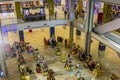 KHARTOUM, SUDAN - MARCH 9, 2019: Interior of Al Waha Mall in Khartoum, capital of Sud Royalty Free Stock Photo