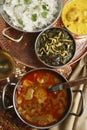 Khatta Alu - a potato curry from Gujarat, India