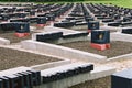 Khatyn, Belarus, July 21, 2008: Memorial complex in Khatyn. Royalty Free Stock Photo