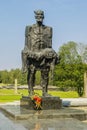 Khatyn memorial complex in the Republic of Belarus. Royalty Free Stock Photo