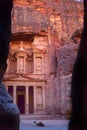 The Khaznet in Petra, Jordan Royalty Free Stock Photo