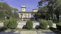 Khedive pavilion and grove on the hills of Istanbul`s Bosphorus