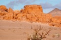 Khermen Tsav canyon in Gobi desert
