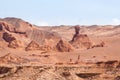 Khermen Tsav canyon in Gobi desert
