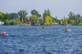 Kherson,Ukraine, September 30,2014 competition of rowing. Sports