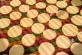 Khichiya papdi papad Rice flour crackers or Papadom