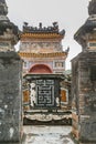 Khiem Tomb of Tu Duc in Hue Vietnam Royalty Free Stock Photo