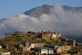 Xinaliq, Azerbaijan, a remote mountain village in the Greater Caucasus range Royalty Free Stock Photo