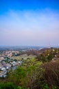 Khiriwong Temple Viewpoint with Nakhonsawan Cityscape