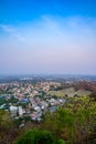 Khiriwong Temple Viewpoint with Nakhonsawan Cityscape