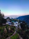 Khirsu Village Paudi Garhwal Uttarakhand, uttranchal Himalayan mountains view