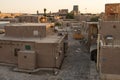 The view on street of Ichan-Kala , old town of Khiva, early morning, Xorazm Province - Uzbekistan