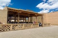 KHIVA, UZBEKISTAN - APRIL 25, 2018: Mirza Boshi tea house in the old town of Khiva, Uzbekist Royalty Free Stock Photo