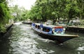 Khlong canal ferry boat bangkok thailand