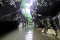 Khlong Hin Dam Tourist Attraction is Grand canyon Black Rock Royalty Free Stock Photo