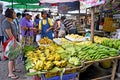 Khlong Lat Mayom floating market in Bangkok