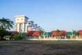 Khlong Lat Pho Flood Gate, Samutprakarn Thailand. Royalty Free Stock Photo