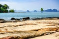 Khlong Muang Beach, Krabi, southern Thailand Royalty Free Stock Photo