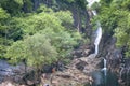 Khlong Phlu Waterfall, Koh Chang, Thailand Royalty Free Stock Photo