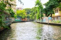 Saen Saep Canal, Bangkok, Thailand Royalty Free Stock Photo