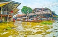 The khlongs of Damnoen Saduak floating market, Thailand