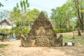 Khmer archaeological site of Prasat Muang Tam in Buriram Province,Thailand