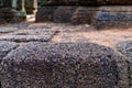 Khmer Architecture of Prasat Muang Tam Castle, Buriram. Royalty Free Stock Photo