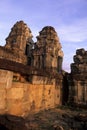 Khmer temple, Angkor-Cambodia Royalty Free Stock Photo