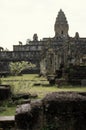 Khmer temple, Angkor-Cambodia Royalty Free Stock Photo