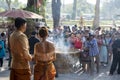 CAMBODIA SIEM REAP PREAH ANG CHORM SHRINE Royalty Free Stock Photo