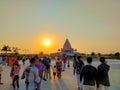 Khodaldham temple kagvad Gujarat. Royalty Free Stock Photo