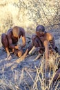 Khoisan men