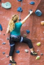 Khole Rock Climbing Series A 01 Royalty Free Stock Photo