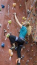 Khole Rock Climbing Series A 18 Royalty Free Stock Photo