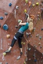 Khole Rock Climbing Series A 20 Royalty Free Stock Photo