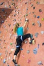 Khole Rock Climbing Series A 22 Royalty Free Stock Photo